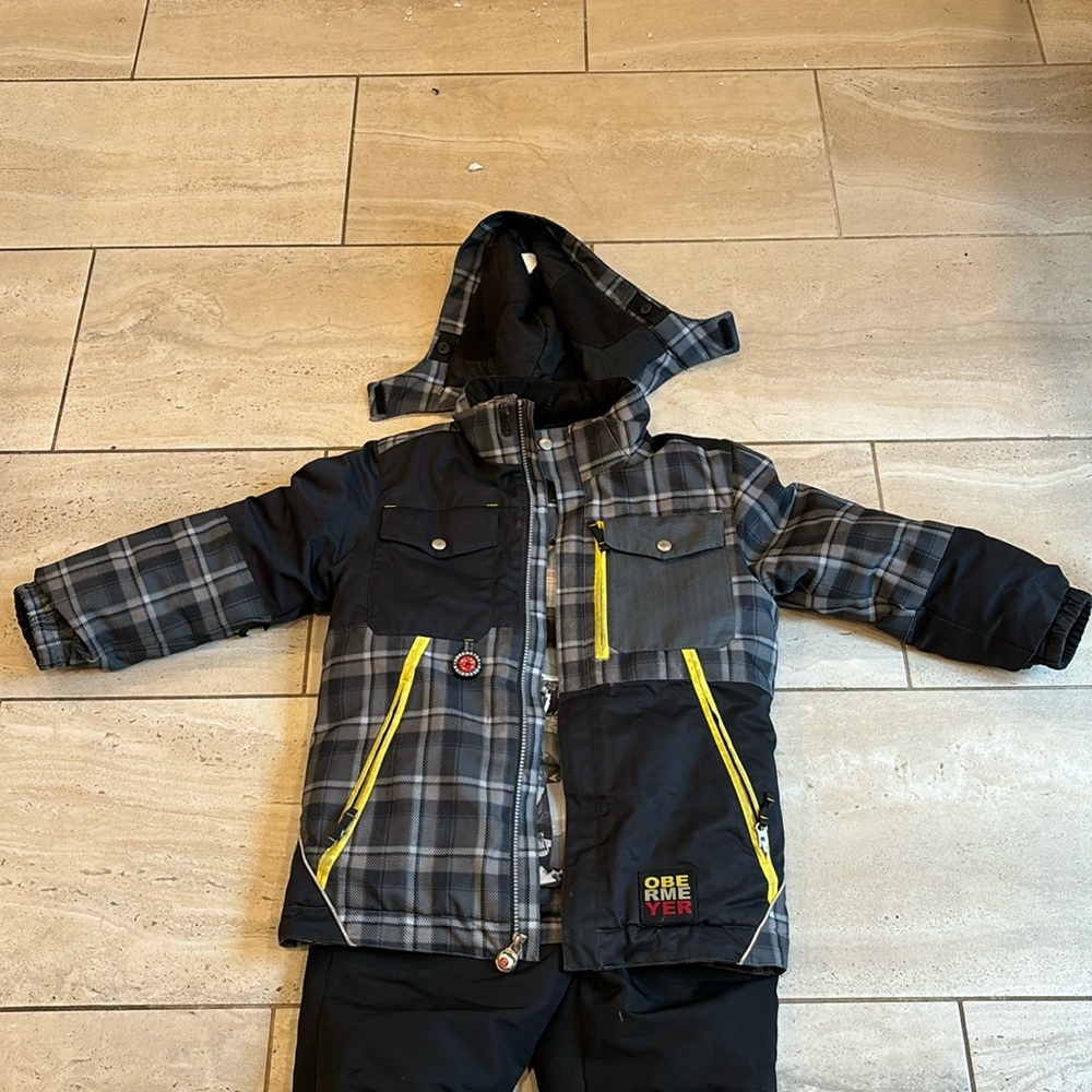 Obermeyer ski jacket with coordinated ski pants